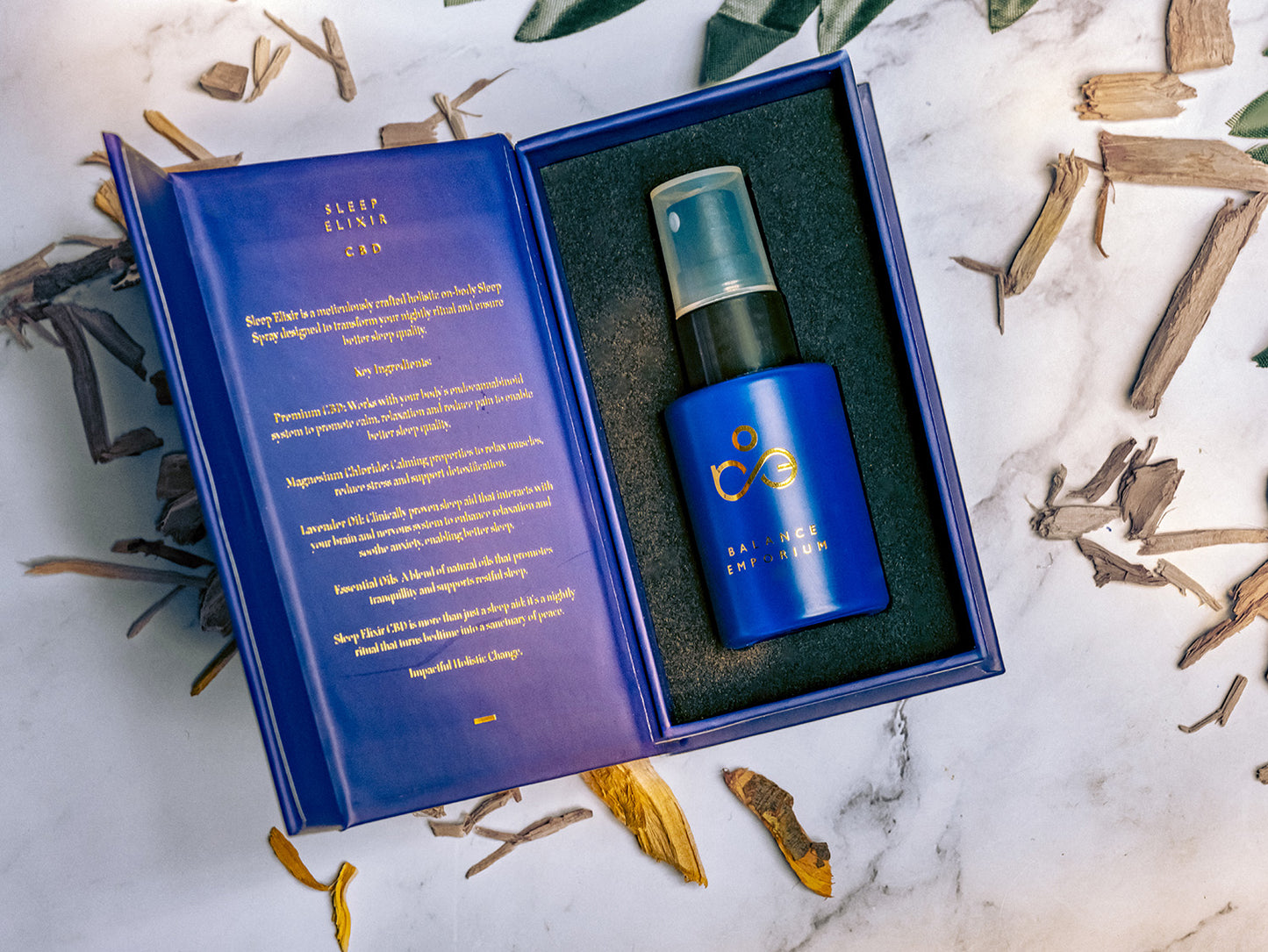 Sleep Elixir CBD, on-body sleep spray