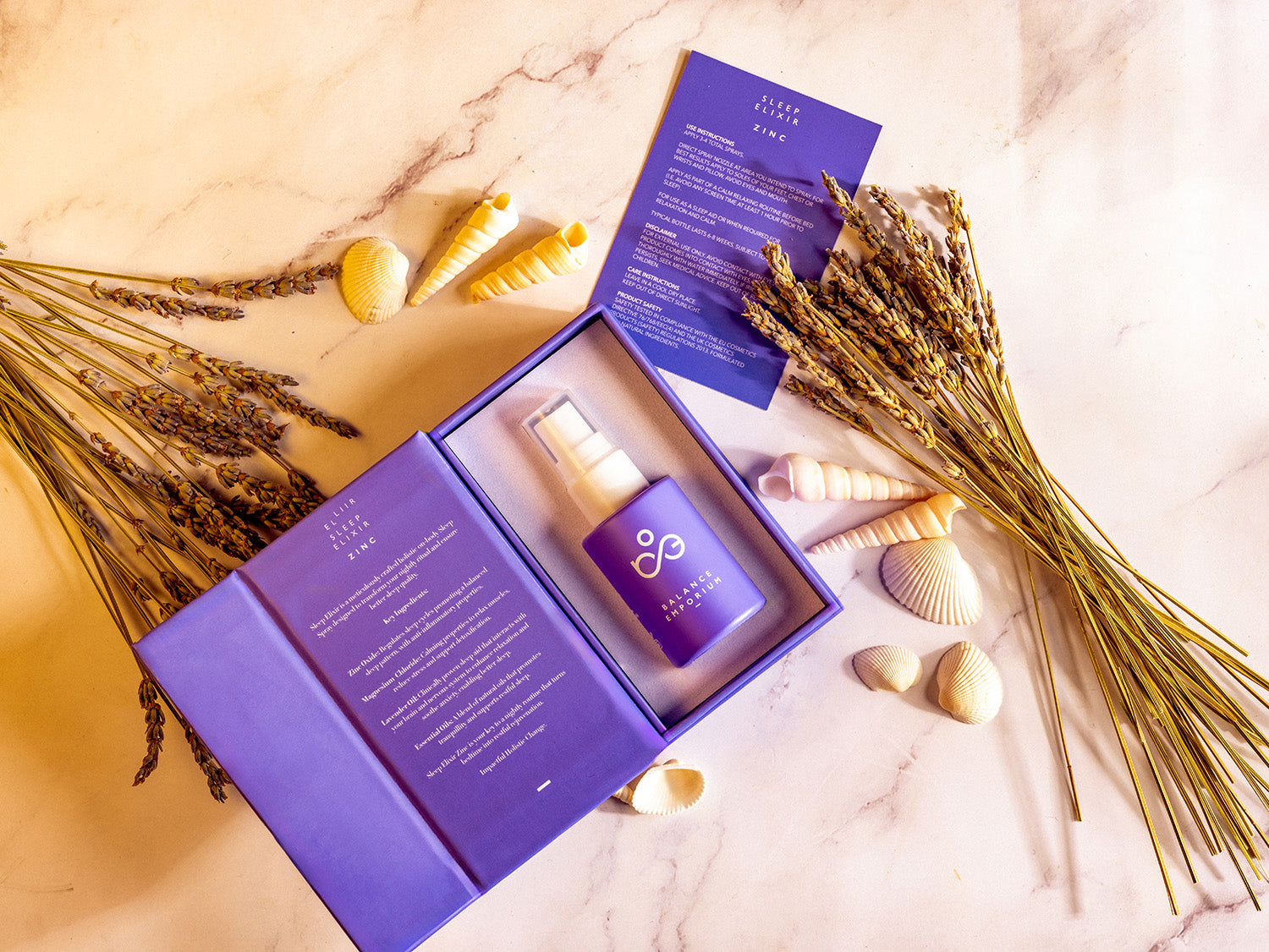 Sleep Elixir Zinc, on-body sleep spray – Balance Emporium